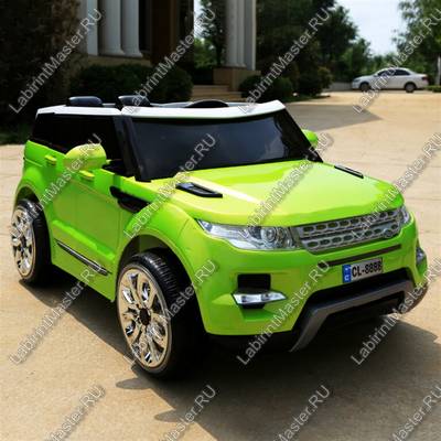 Детский электромобиль "Range-Rover" зеленый