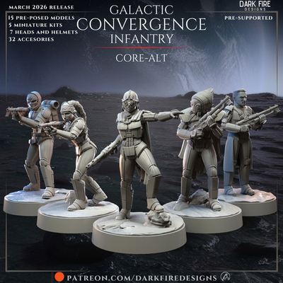 Star Wars/Galactic Convergence Infantry - Core-Alt