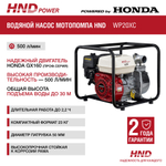 Мотопомпа HND WP20XC