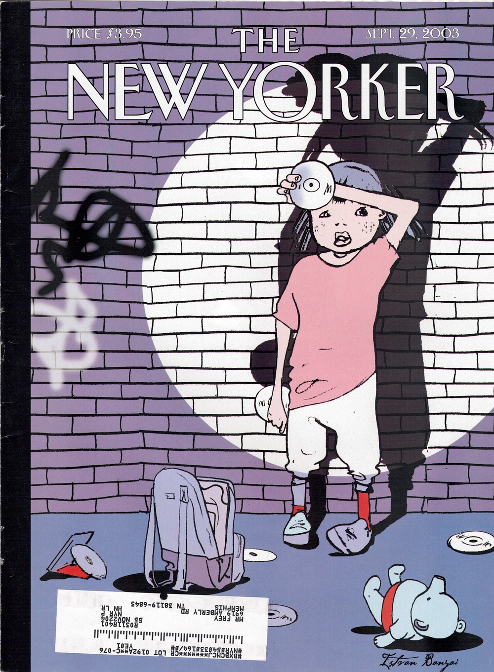 Журнал The New Yorker 29-09-2003, обложка