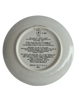 Тарелка декоративная "Встреча в лесу" Австрия