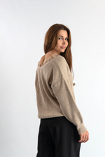 Джемпер с кружевом Vicolo