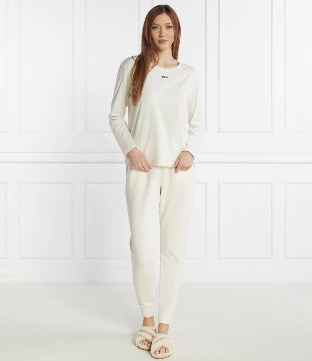Вверх от пижамы BOSS BLACK - экрю(50500323)