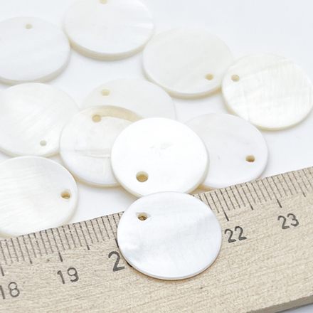 Перламутр, подвеска, размер около 18 мм, цена за 1 шт