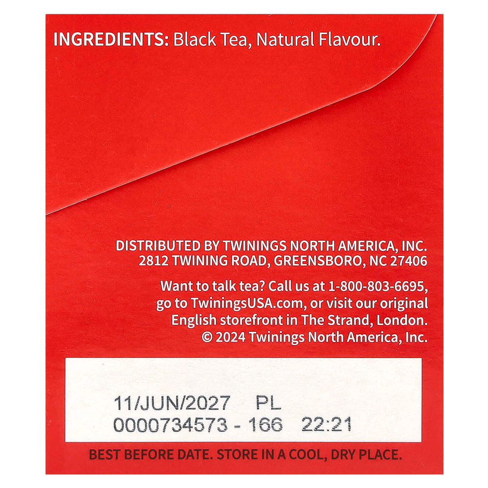 Twinings, Рождественский чай, 20 чайных пакетиков, 40 г (1,41 унции)