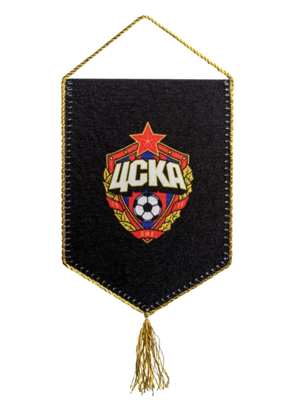 Вымпел Герб ЦСКА, 15х22 см