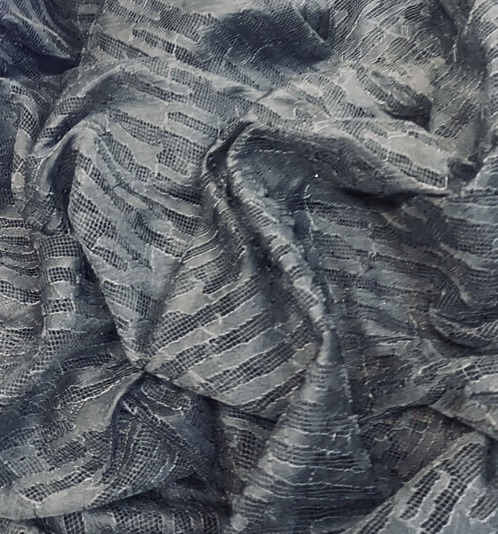 Полотно кружевное (Италия) ш-130см отрез 1,45см