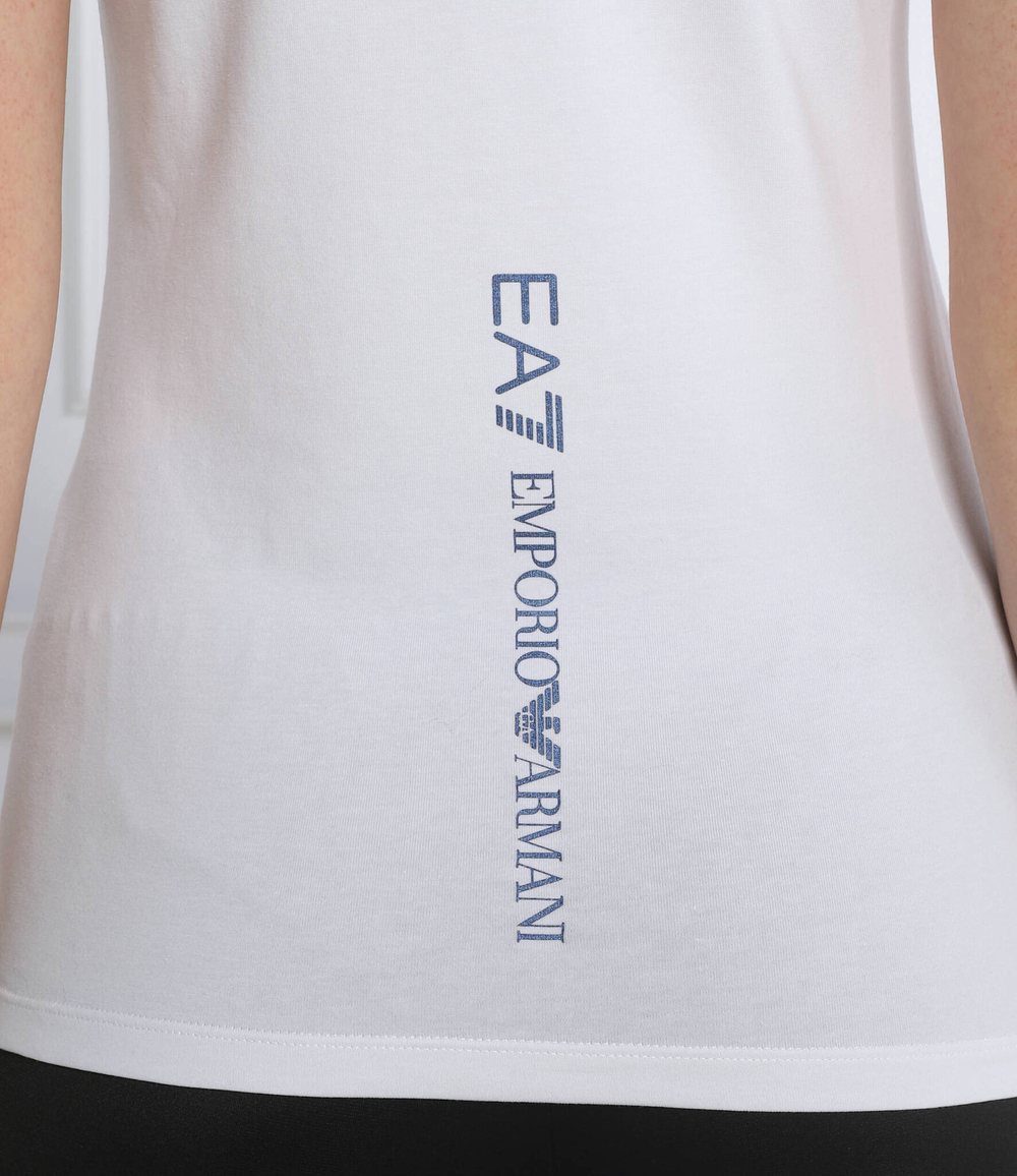 футболка EA7 - белый(8NTT66 TJFKZ)