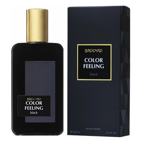 COLOR FEELING BLACK edT 100ml man марк