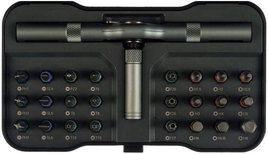Набор инструментов Xiaomi Mijia DUKA 24 In 1 RS1 Multipurpose Ratchet Screwdriver Set (24 предм.)