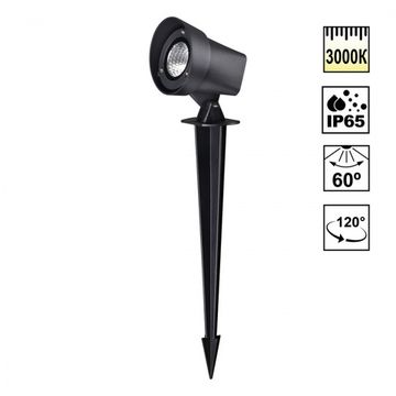 Светильник ландшафтный светодиодный грунтовой 13W 3000К 359529 чёрный Landscape Novotech