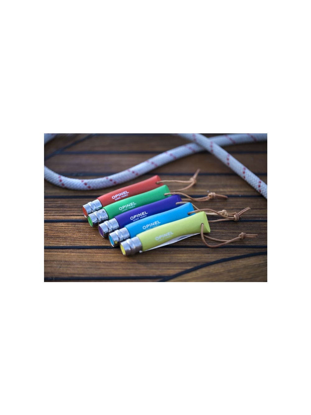 Нож Opinel №7 Trekking нержавеющая сталь, голубой, 002206