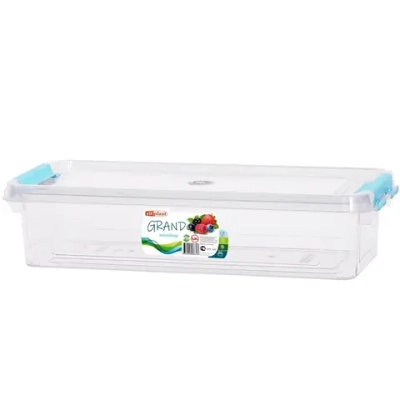 Контейнер «Grand» 1,2 л прямоугольный 1/60 (Эльфпласт)