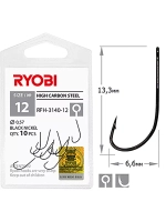 Крючок рыболовный RFH-3140 №04 ( упк по 10шт)