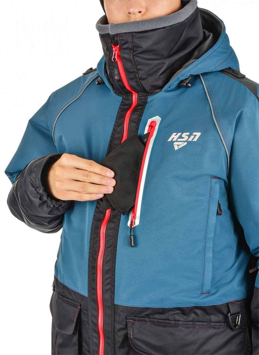 Костюм- поплавок зимний «RESCUER VII Comfort» бирюза