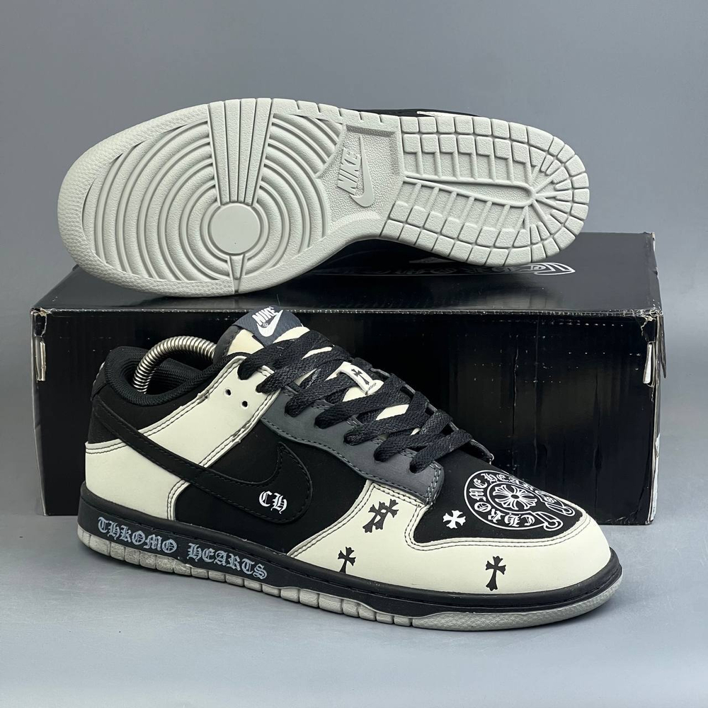 Кроссовки Nike DunkSB C.Hearts #268 (черн.)