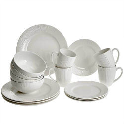 Набор обеденный 16 предметов "White lily" МД015С/16