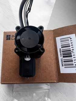 Хотэнд в сборе с соплом 0.2 мм BambuLab (железный), Complete Hotend Assembly with Stainless Steel FAH004