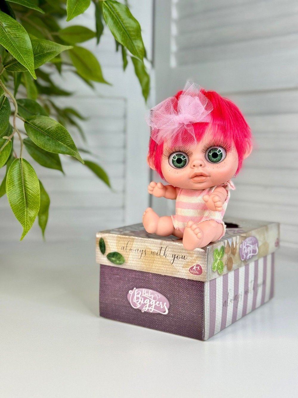 Пупс BERJUAN виниловый 14см BIGGERS (24109)