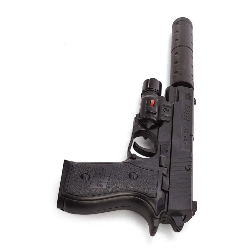 Пистолет пн. с лазером, пакет K2118-D+