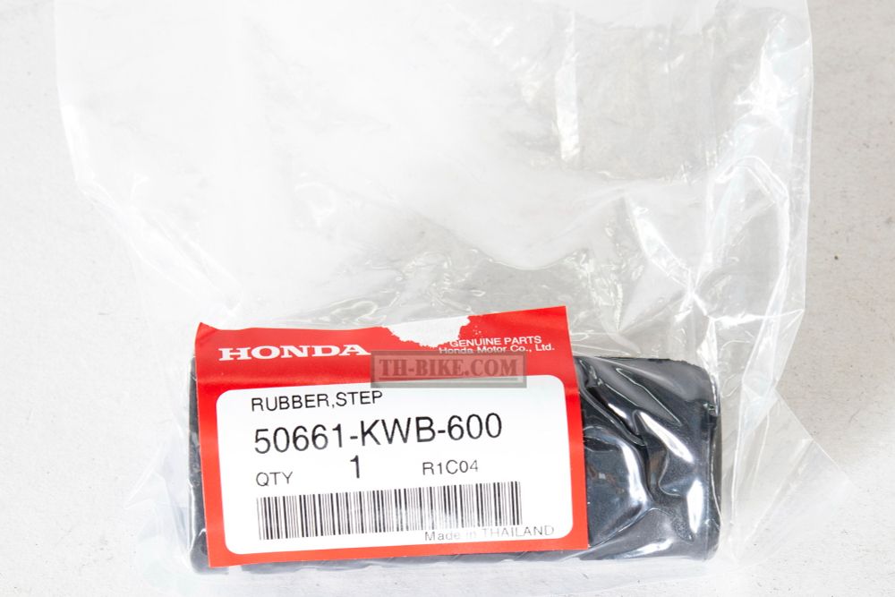 50661-KWB-600. RUBBER, STEP, Honda Super Cub, Wave, ANF, Innova