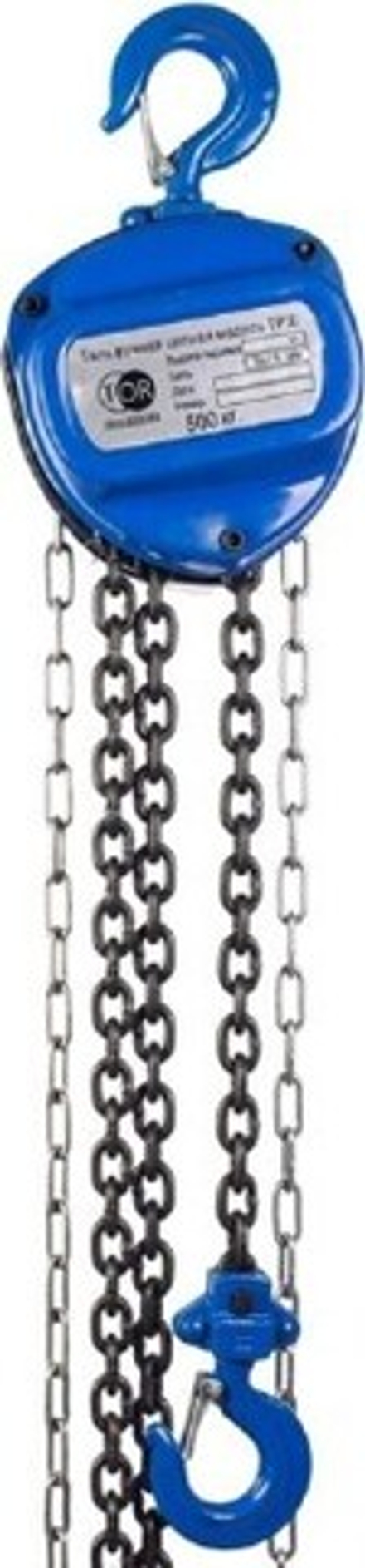 Таль цепная TOR ТРШ C 10ТХ6М ручная, шестеренная 1048496