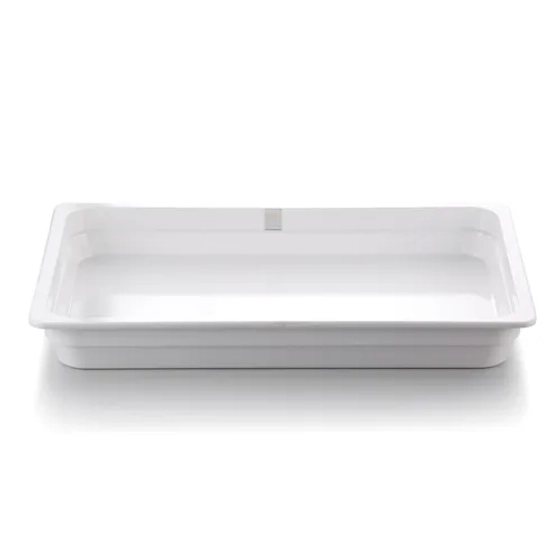 Гастроемкость 1/1 h65 мм пластик меламин 524*323*65 мм 9 л White P.L. Proff Cuisine