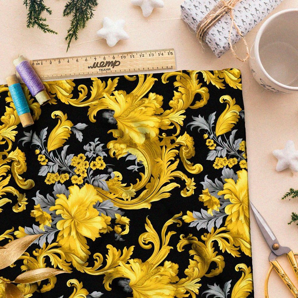 Ткань премиум Оксфорд 600D фантазийный узор