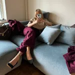 Брюки Смерч вельветовые #6 бордовые