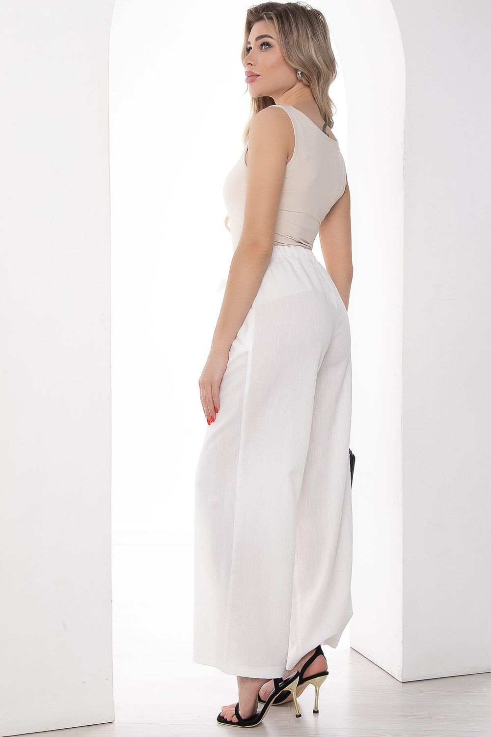 Брюки "Принцесса Жасмин" (белые) Б10020 LT Collection