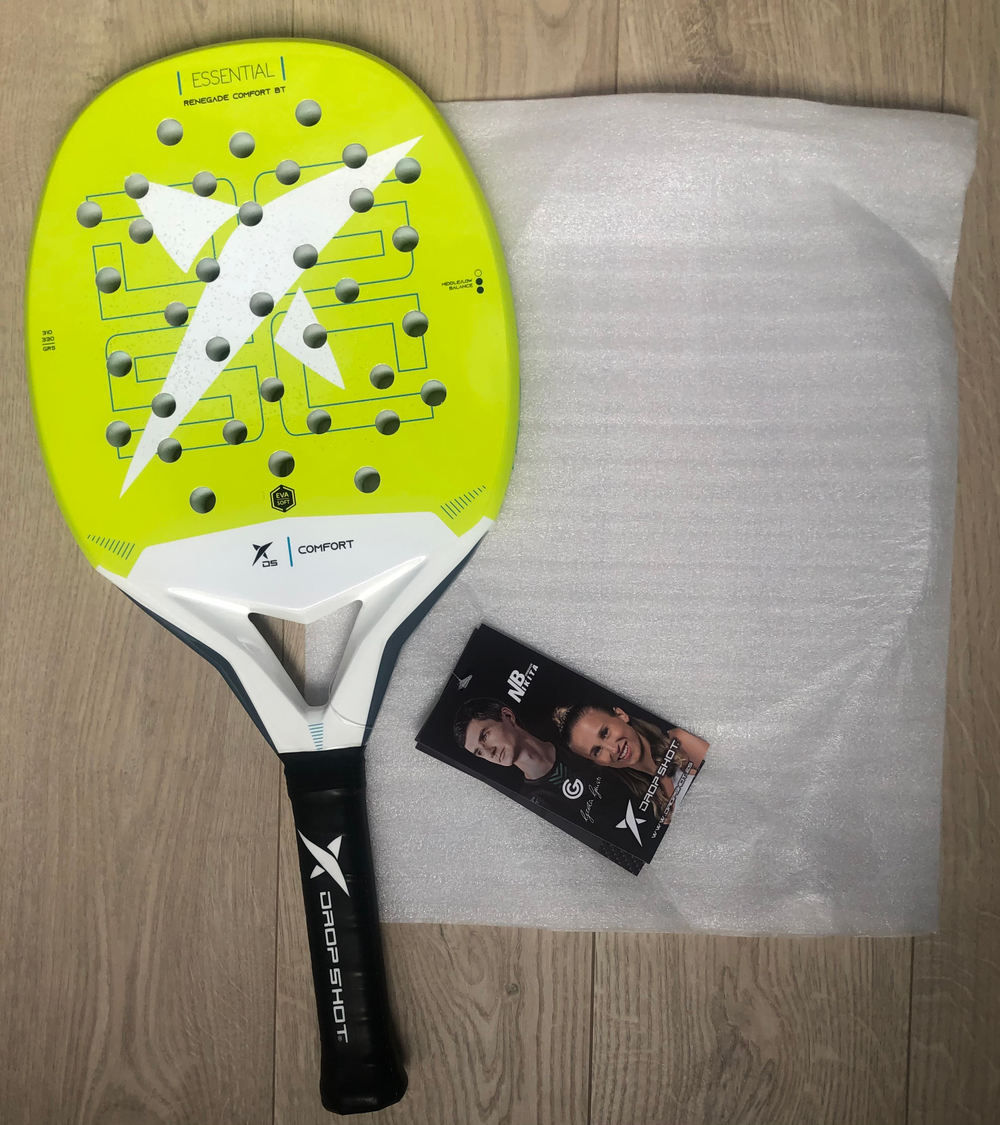 Ракетка Renegade comfort цвет лайм 2.5 Drop Shot без чехла с доп нанесением