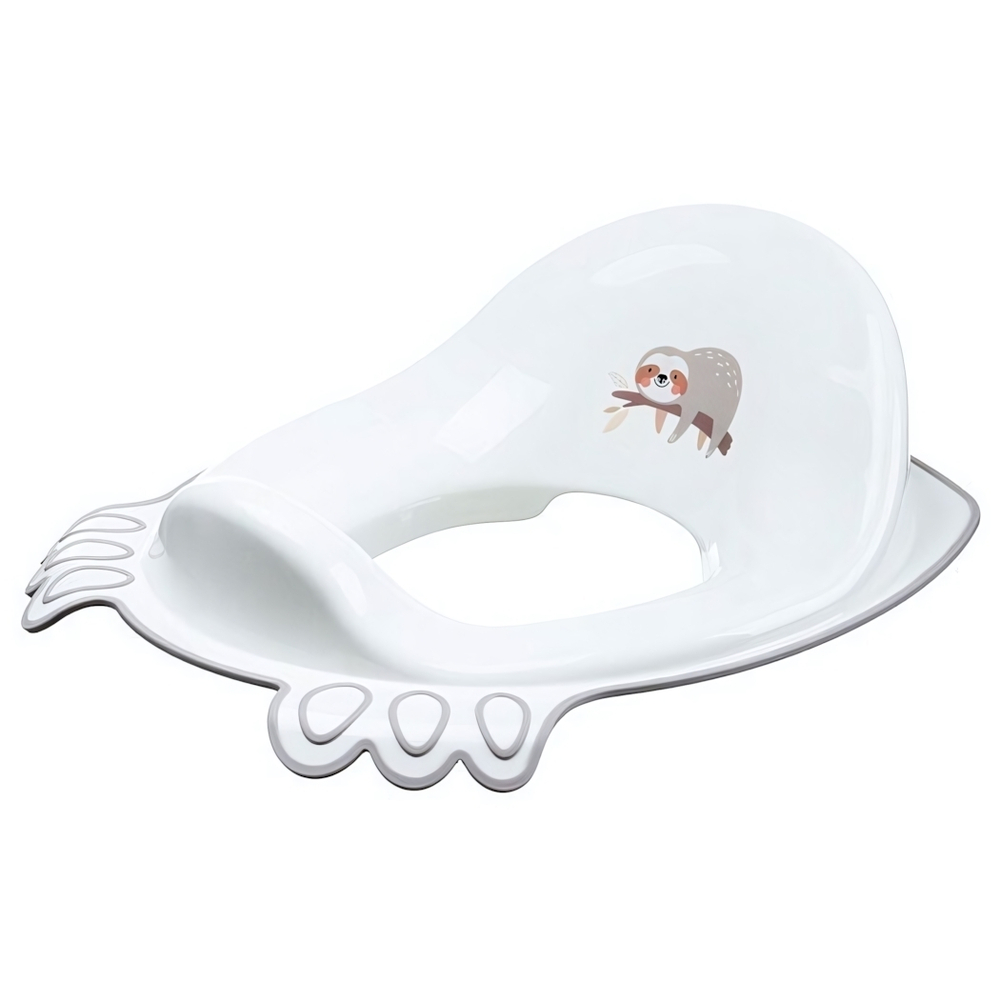 Накладка на унитаз детская с декором (светло-бежевый)