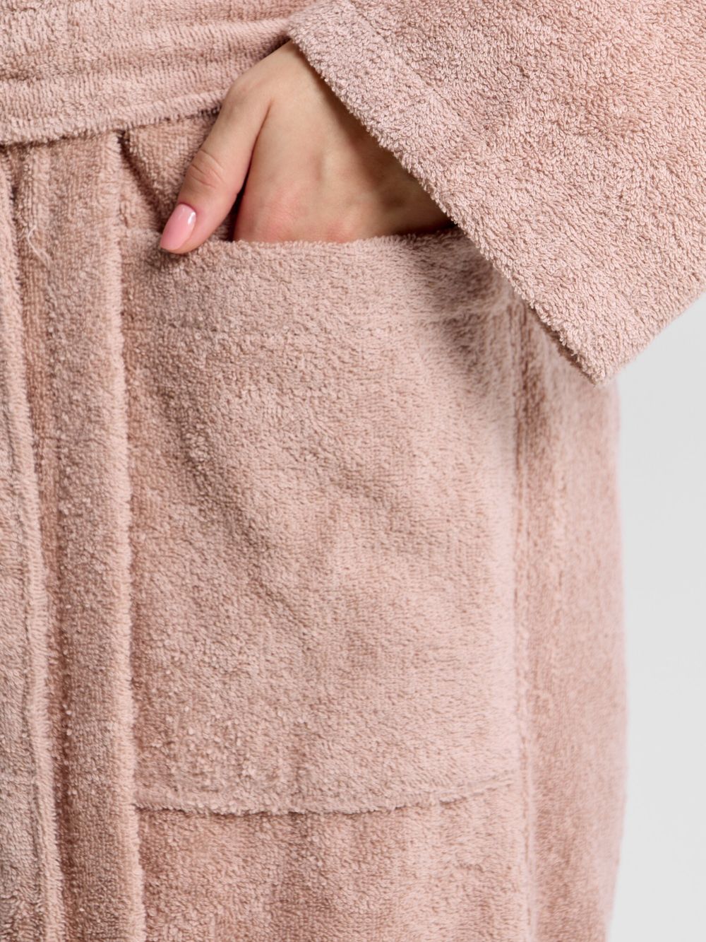 Халат женский Комфорт-3 Виотекс ПУДРОВЫЙ