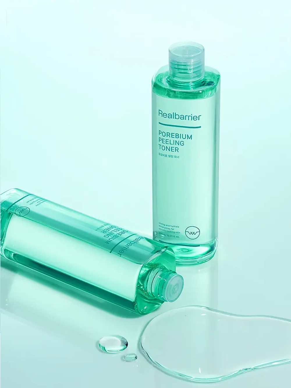 Real Barrier Энзимный пилинг-тонер для борьбы с чёрными точками Porebium Peeling Toner 305 мл