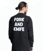 Лонгслив Hardlunch F&K черный