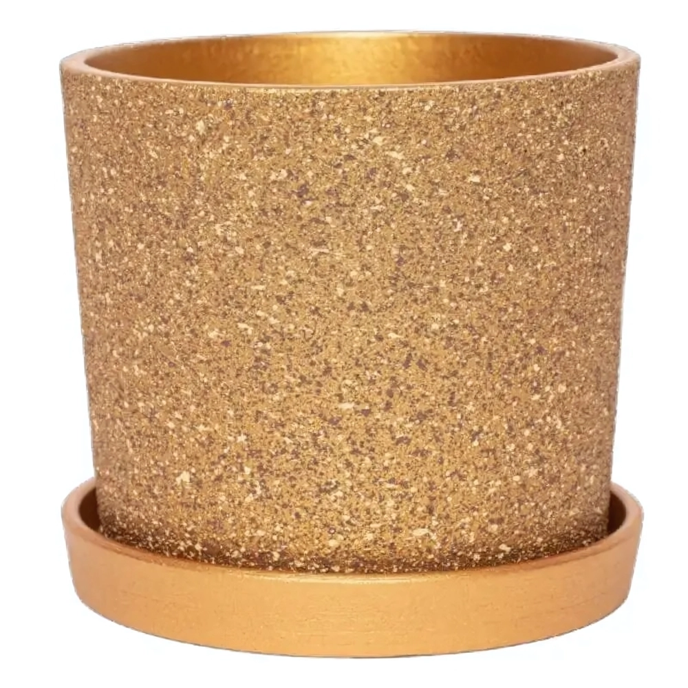 Горшок Дакар золото кедр №3