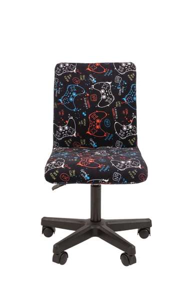 Кресло Chairman Kids 109 Россия ткань GAME черный пластик