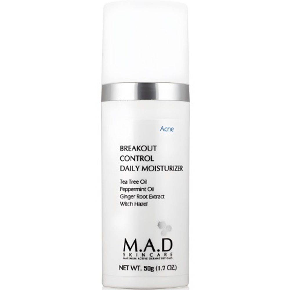 M.A.D. Skincare Увлажняющий крем с эффектом устранения раздражений | Breakout Control Daily Moisturizer