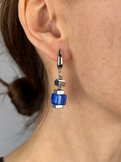 Серьги бижутерия из муранского стекла
