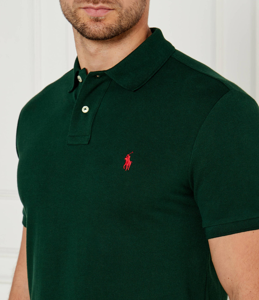 Поло POLO RALPH LAUREN - зеленый(710782592)