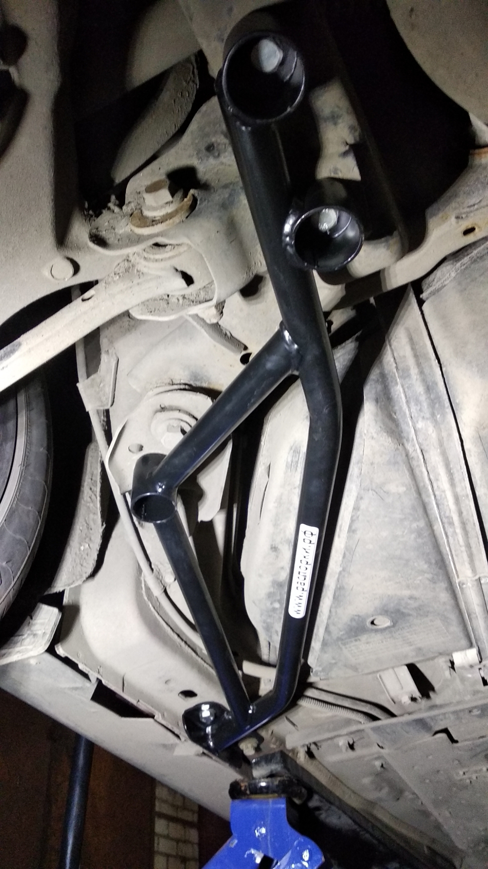 Усилители жёсткости задние нижние (комплект) Ford Mustang 6 S550 (ПОД ЗАКАЗ)