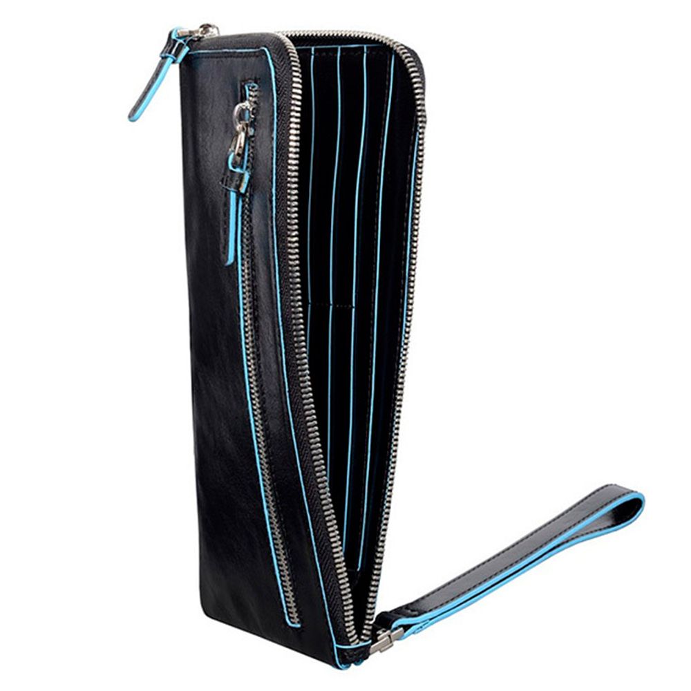 Клатч Piquadro Blue Square черный из телячьей кожи (AC2648B2/N) 2