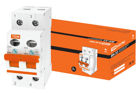 Выключатель нагрузки ВН-32 2Р 80А (мини-рубильник) SQ0211-0018