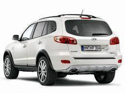 Автоковрики для Hyundai Santa Fe, CM (2006-2010) Педаль газа сверху