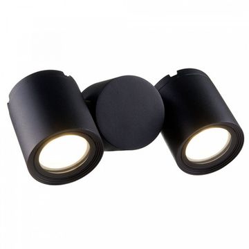 Настенный уличный светильник O010WL-02B чёрный Wall Street Maytoni