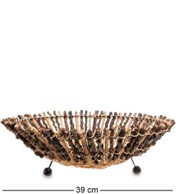 Decor and Gift 63-034-01 Декоративная корзинка большая (о.Бали)