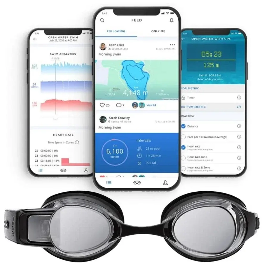 Умные очки для плавания FORM Smart Swim Goggles FSG2