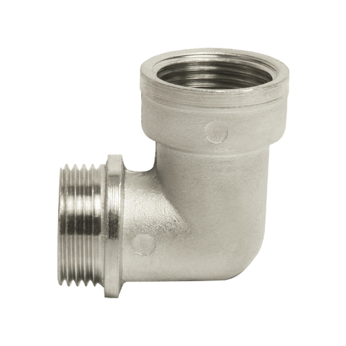 Уголок 1'' вн/нар с ограничением никель