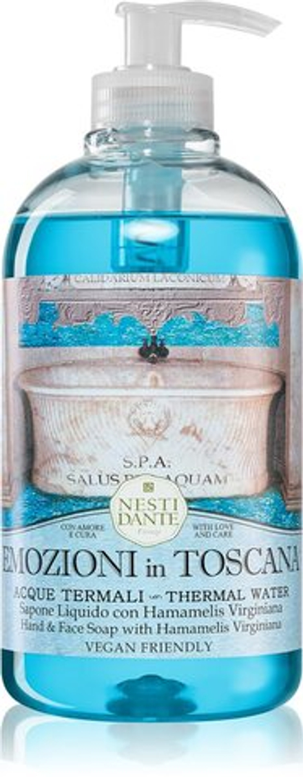 Nesti Dante Emozioni in Toscana Thermal Water - жидкое мыло для рук /   500  ml  / GTIN 837524001127
