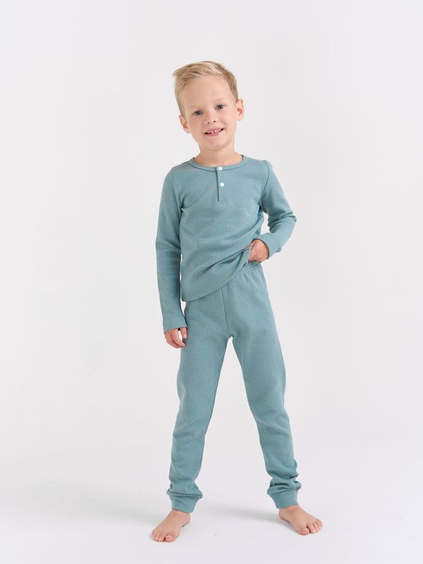 Пижама из вафельной ткани 